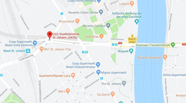 GGG Stadtbibliothek St Johann JUKIBU Google Maps