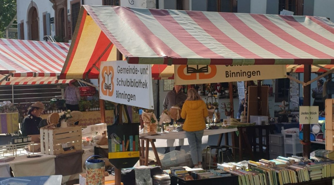 Binninger Fr&uuml;hlingsmarkt im Schlosspark