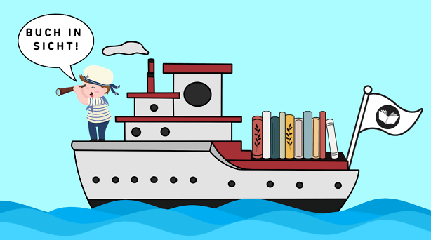 Bücherschiff Ohne Text (1)