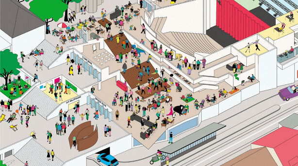 Foyer Public Theater Basel