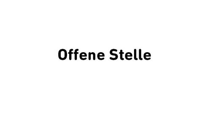 offene Stelle